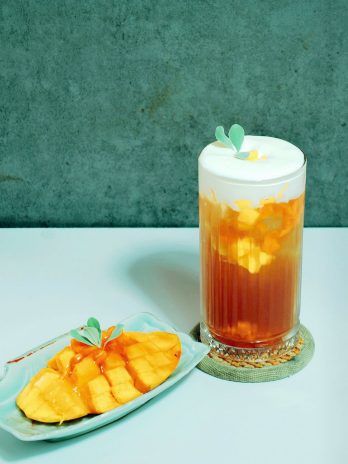 TRÀ XOÀI MACCHIATO